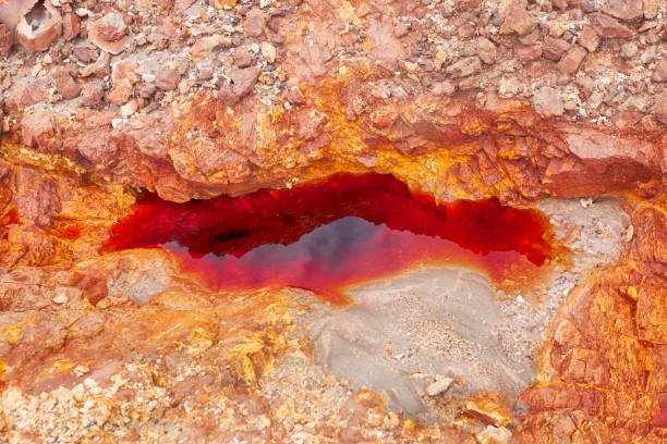 istock The Riotinto, open mine pit in Spain 1267482947