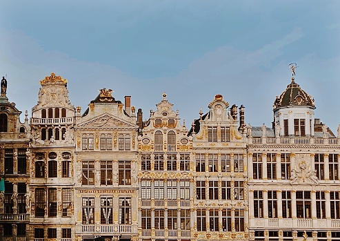 Town Hall in Bruges, Belgium.