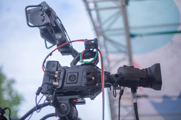 istock shooting a concert on television 1267498829