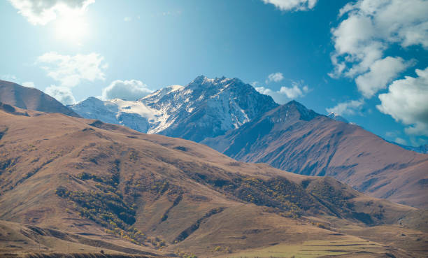 istock Caucasus mountains in autumn. 1267498928
