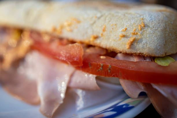 istock Mouth watering italian sandwich 1267500924