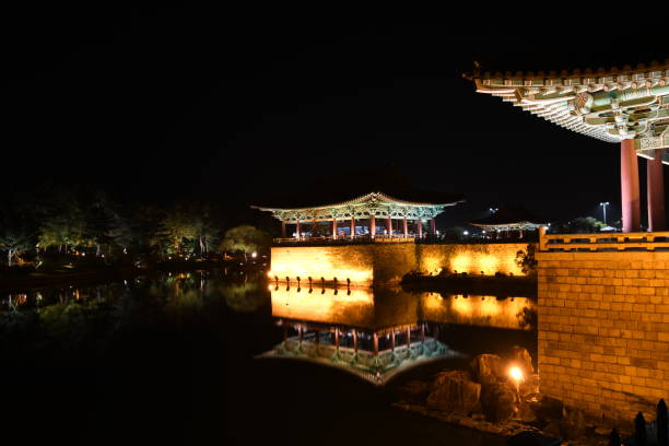 istock Traditional Buddhist temple building structure. 1267501527