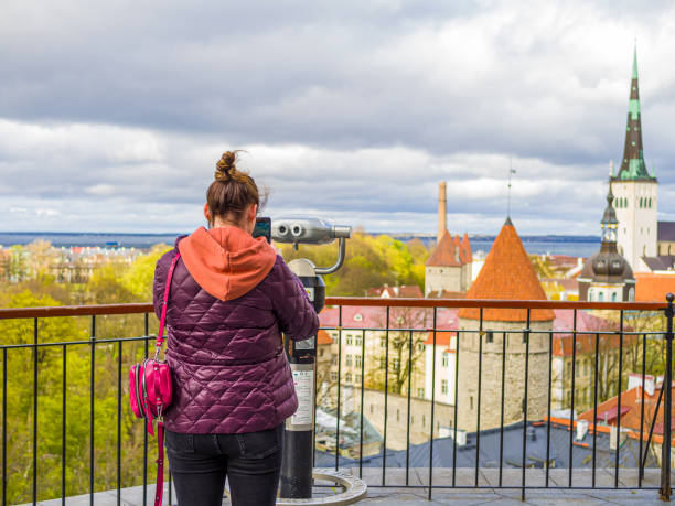istock Tourist in Tallinn 1267501655
