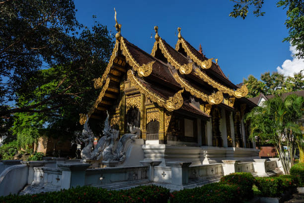 istock Wat Jet yod Old Temple in Chiangmai, Thailand 1267504269