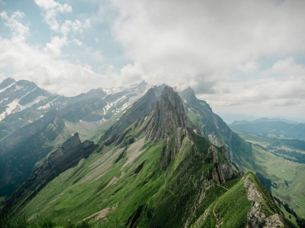 istock Mountain ridge in Appenzellerland canton 1267505078