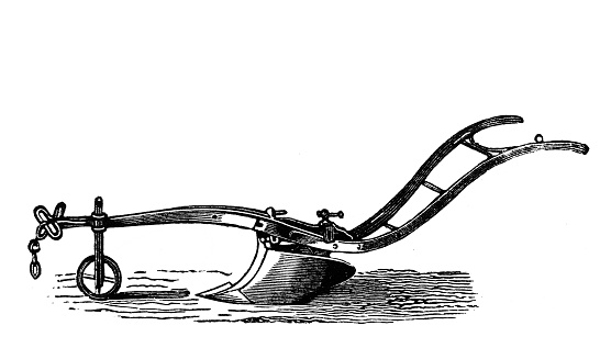 Plow in the old book Encyclopedic dictionary by A. Granat, vol. 3, S. Petersburg, 1896