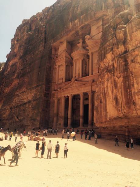 istock Ancient ruins of Petra 1267506487
