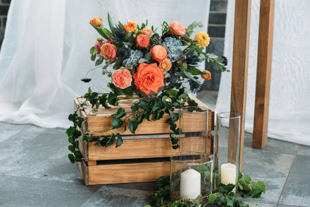 istock Wedding flower arrangement 1267511585