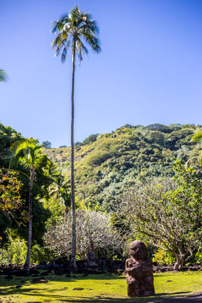 istock Marae Mahaiatea, French Polynesia, Papeete Island 1267514571