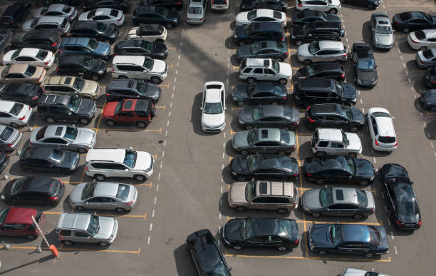 istock Many new cars parked 1267528318