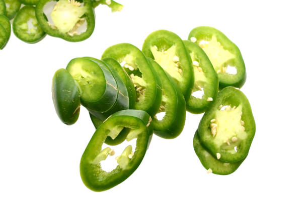 istock sliced green jalapeno on white background 1267532989