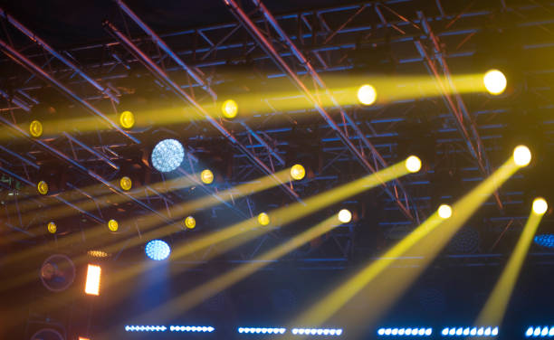 istock rays of light illuminate the scene 1267534207