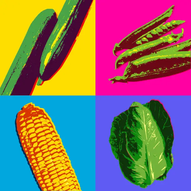 Vector illustration of Vegetables