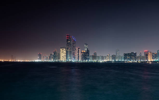 istock Abu Dhabi Cityscape during the night 1267541532