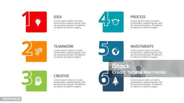 Business Data Visualization Process Chart Elements Of Graph Diagram ...