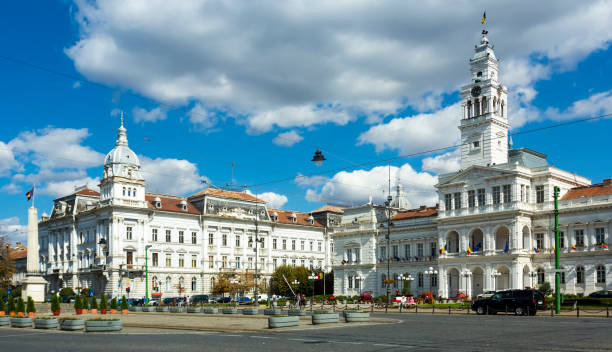 istock Arad town hall, Romania 1267550145