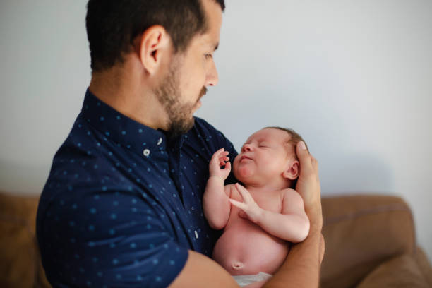 istock Newborn baby boy 1267557491