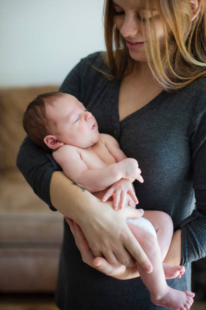 istock Newborn baby boy 1267557494