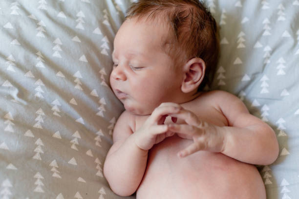 istock Newborn baby boy 1267558181