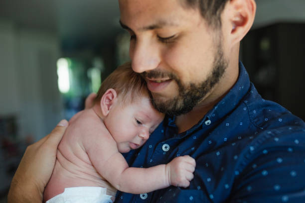 istock Newborn baby boy 1267558408