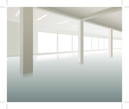 Storehouse Reference Storehouse Stock Illustration - Download Image Now - Corridor, Indoors ...