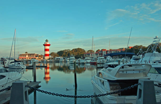 istock Lighthouse at Harbor Town-Hilton Head, SC 1267564057