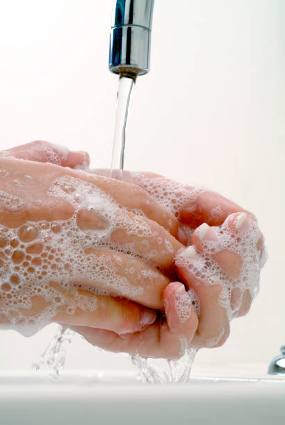 istock Stay safe, wash your hansds. 1267567197