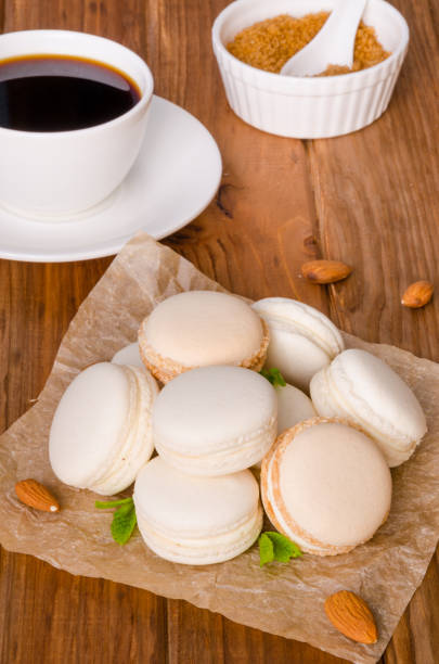 istock French traditional dessert macarons with vanilla and white chocolate cream 1267569094