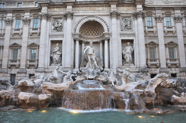 istock Trevi Fountain, Trevi Square, Rome, Italy 1267570263