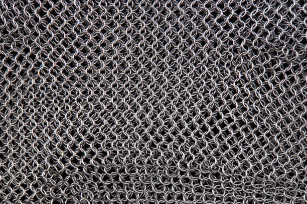 istock chain mail close up texture background. abstract iron ring backdrop. protection concept 1267570693