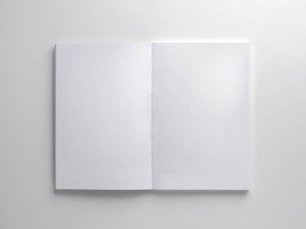 istock Mock-up magazines, book or catalog on white background. 1267576002