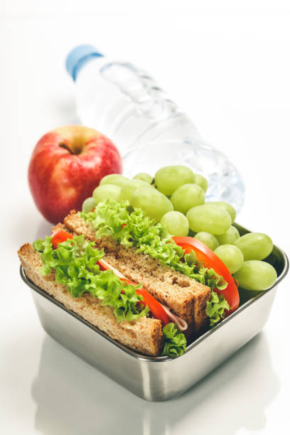 istock Lunch box with food ready to go 1267594662