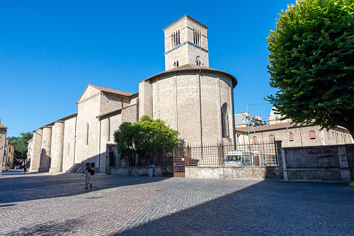 terni,italy august 21 2020:Oratory of San Francesco in the center of Terni