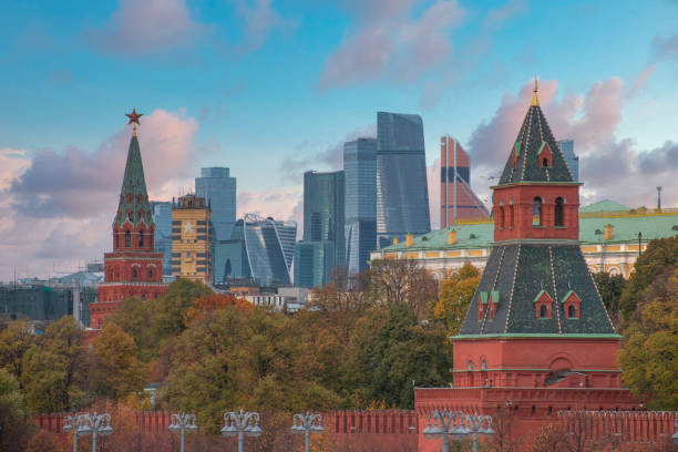 istock Kremlin and Red Square in Moscow. 1267595443