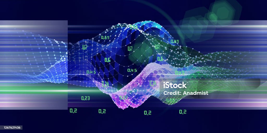 Abstract Visualization Analyze Polygonale Algorithm Artificial ...