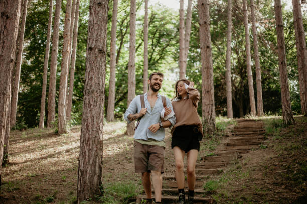 istock Let’s connect while exploaring what’s around. Graditude and nature lovers 1267621563