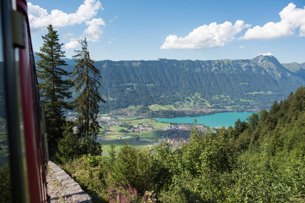 schynige platte bahn - jungfrau bahn - fotografias e filmes do acervo