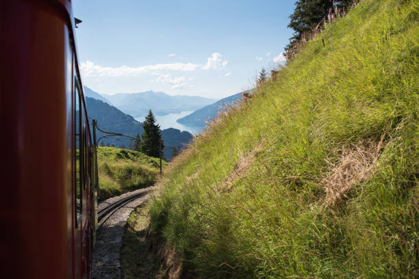 schynige platte bahn - jungfrau bahn - fotografias e filmes do acervo