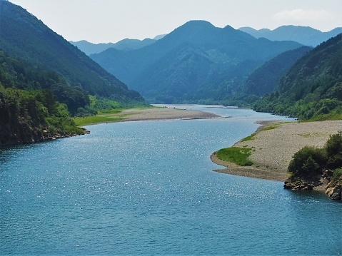 Kumano river is a designated UNESCO world heritage site.