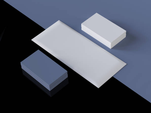 istock Corporate mockup business card 1267637560