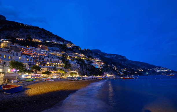 istock Positano town by Night, Campania, Italy 1267649063