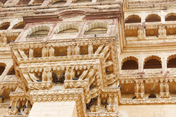 istock Balcony from Mehrangarh Fort in Jodhpur, India 1267661981
