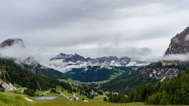 istock Corvara in Badia mountain landscape, Italy 1267669051