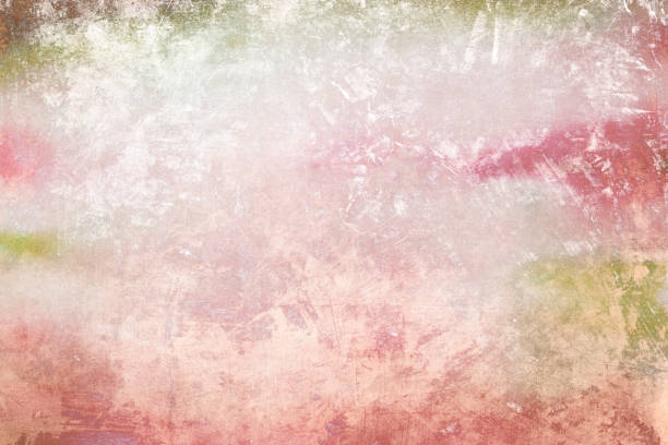 istock Old pink grungy wall 1267669511