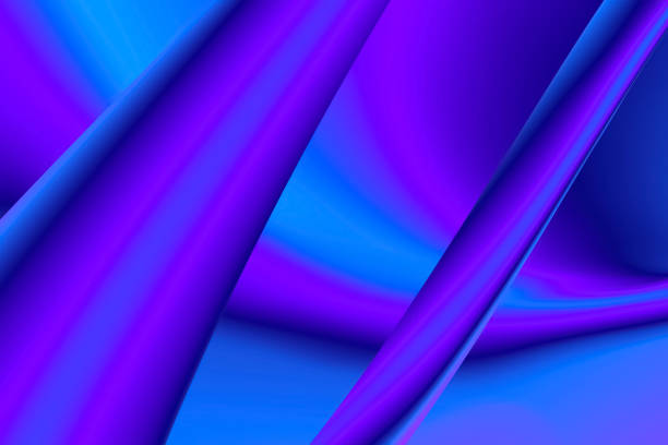 istock Color neon gradient. Moving abstract blurred background. The colors vary with position, producing smooth color transitions. Violet blue ultraviolet. 1267670520