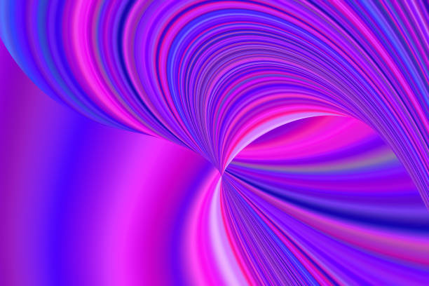 istock Color neon gradient. Moving abstract blurred background. The colors vary with position, producing smooth color transitions. Purple blue ultraviolet. 1267675076