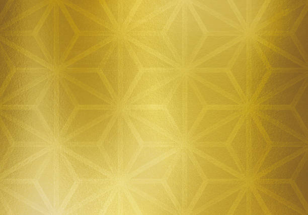 istock Gold texture of Japanese paper 1267677356