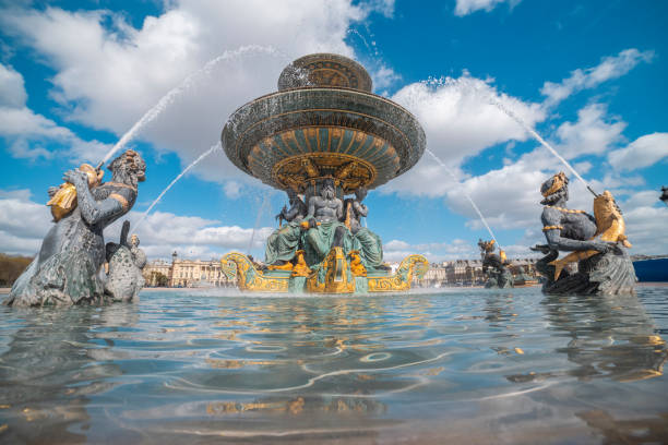 istock Fountain of the Seas on Concorde Square in Paris. 1267679843
