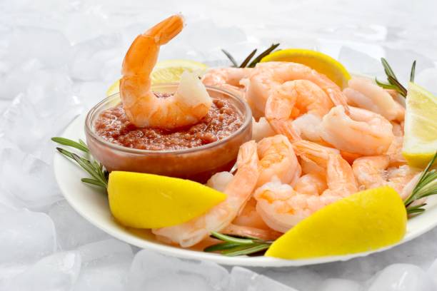 Shrimps Shrimp cocktail shrimp cocktail stock pictures, royalty-free photos & images