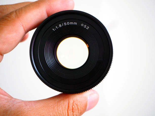 istock Large Aperture Camera Lens for DSLR Cameras 1267682445